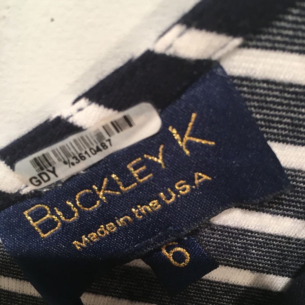Striped Buckley K Tank Dress Nautical Pattern - Picture 6 of 7